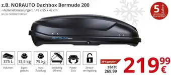 A.T.U. z.B. Norauto Dachbox Bermude 200 Angebot