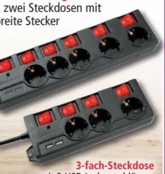 Norma Einzeln schaltbare steckdosen Angebot