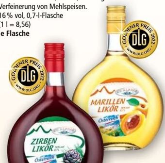 Norma Zirben likör Angebot