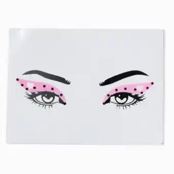 Claire's Pink heart cutout faux tattoo liner Angebot