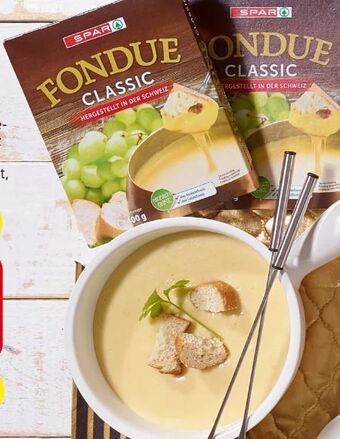 Spar Fondue classic Angebot