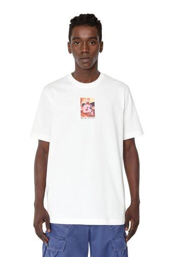 Diesel T-shirt mit thermo-print Angebot