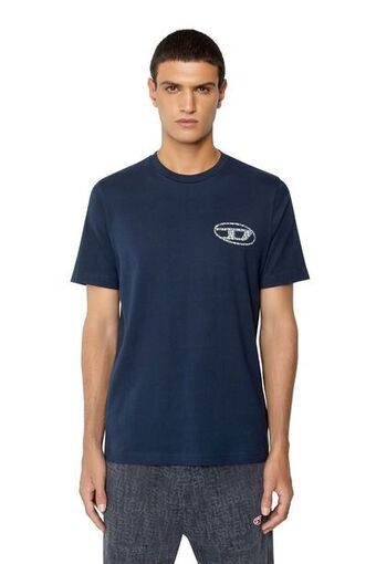 Diesel T-shirt mit übergroßem logo-print Angebot