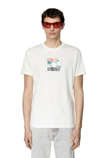 Diesel T-shirt mit diesel cd-print Angebot