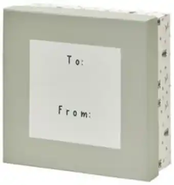 Mömax Geschenkbox christmas fable l in grün/weiß Angebot