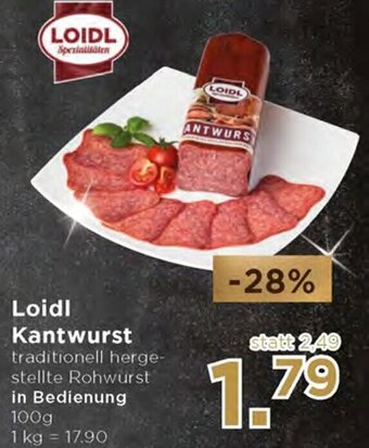 Unimarkt Loidl Kantwurst 100 g Angebot