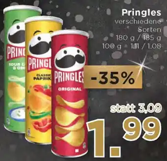 Unimarkt Pringles 180 g/ 185 g Angebot