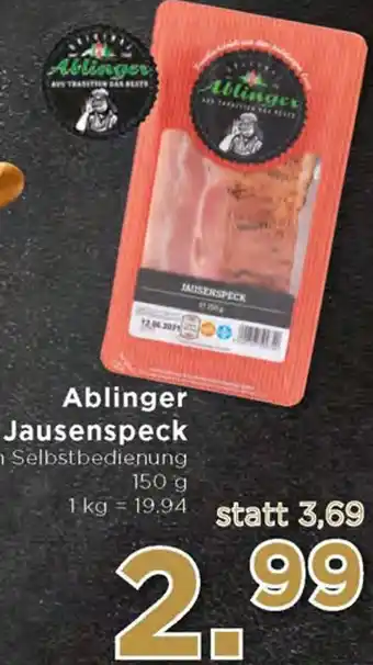 Unimarkt Ablinger Jausenspeck 150 g Angebot