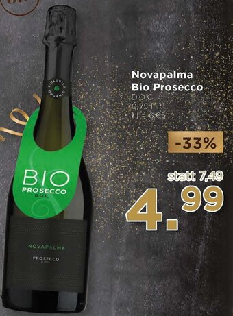 Unimarkt Novapalma Bio Prosecco Angebot