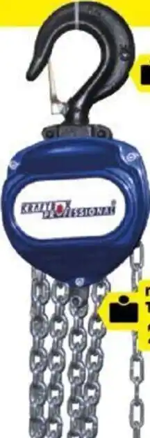 Zgonc KraftB X Professional Kettenflaschenzüge 2.000 kg Angebot