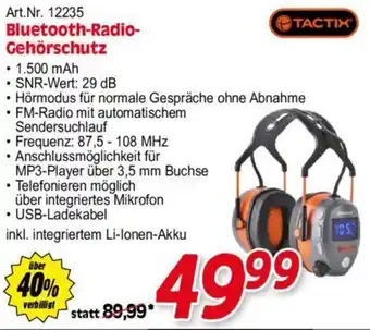 Zgonc Tactix Bluetooth-Radio-Gehörschutz Angebot
