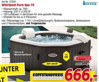 Zgonc Intex Whirlpool Pure Spa 79 Angebot