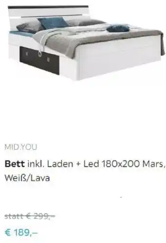 Möbelix Bett 180x200 Angebot