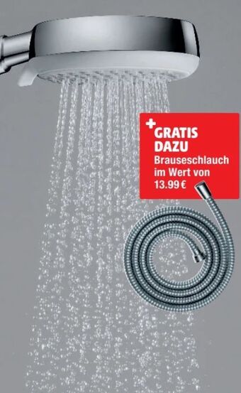 Hagebau Handbrause crometta Angebot