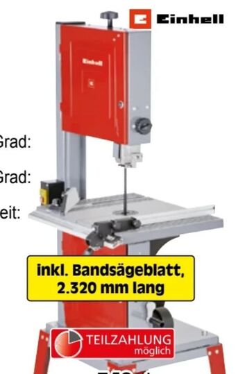 Zgonc Bandsäge tc-sb 305 u Angebot