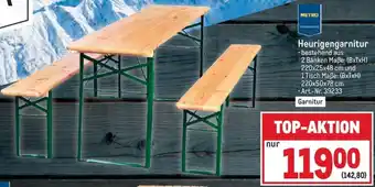 Metro Metro Heurigengarnitur Angebot