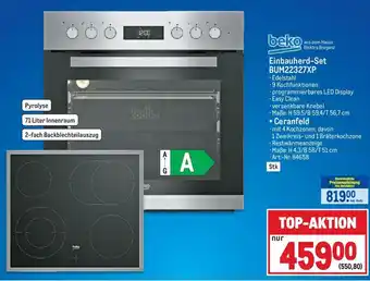Metro beko Einbauherd-Set Bum22327XP Angebot