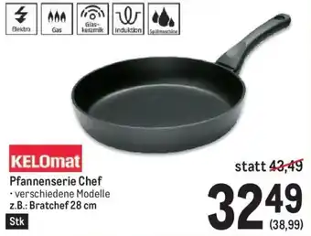 Metro Kelomat Pfannenserie Chef 28 cm Angebot