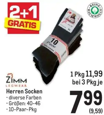 Metro Zimm Herren Socken Angebot