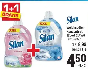 Metro Silan Weichspüler Konzentrat 111 oder 114 WG Angebot