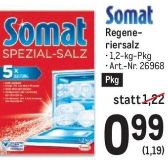 Metro Somat Regeneriersalz Angebot