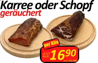 Wurstico Karree oder Schopf per kilo Angebot