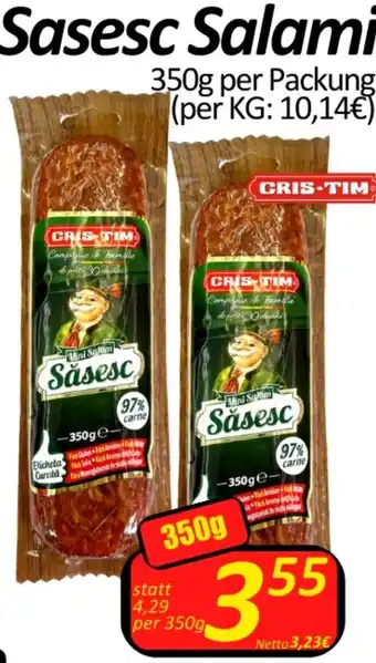 Wurstico Sasesc Salami 350g Angebot