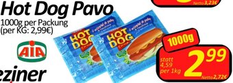 Wurstico Hot Dog Pavo 1000g Angebot