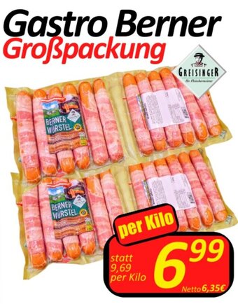 Wurstico Gastro Berner per kilo Angebot