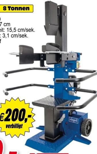 Zgonc Hydraulischer holzspalter compact 8 t Angebot