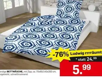 Bettwäsche 70x90/140x200 cm