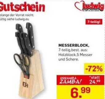 Möbel Ludwig Messerblock Angebot