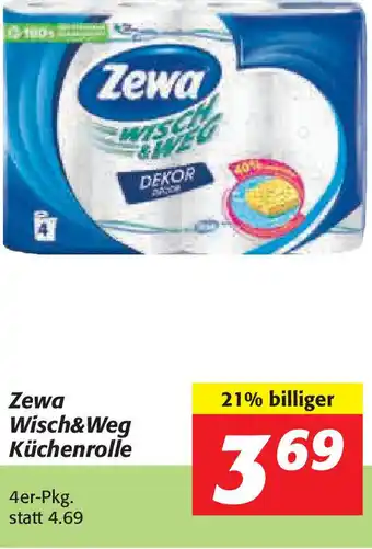 Nah&Frisch Zewa Wisch&Weg Küchenrolle Angebot