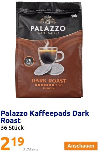 Action Palazzo Kaffeepads Dark Roast Angebot