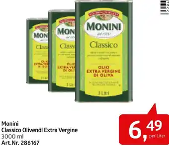 AGM Monini Classic Olivenöl Extra Vergine 3000 ml Angebot
