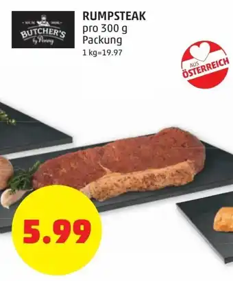 PENNY Rumpsteak 300g Angebot
