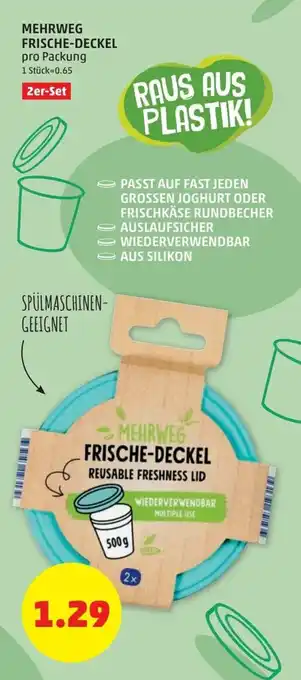 PENNY Mehrweg Frische-Deckel Angebot