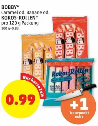 PENNY Bobby, Kokos-Rollen Angebot