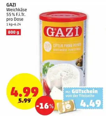 PENNY Gazi 800g Angebot