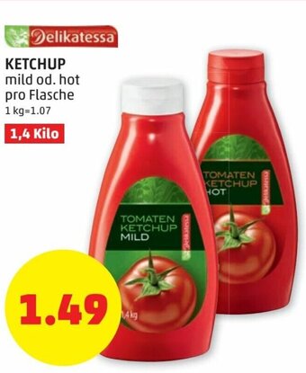 PENNY Ketchup 1,4 Kilo Angebot