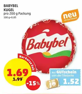 PENNY Babybel Kugel 200g Angebot