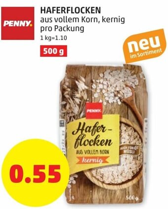 PENNY Haferflocken 500g Angebot