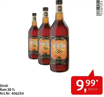 AGM Stroh Rum 38% 1000 ml Angebot