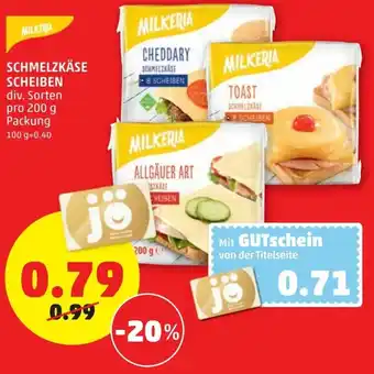 PENNY Schmelzkäse Scheiben 200g Angebot