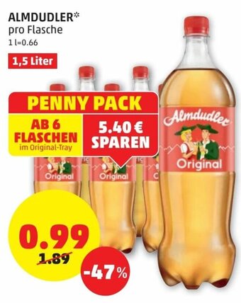 PENNY Almdudler 1,5 Liter Angebot