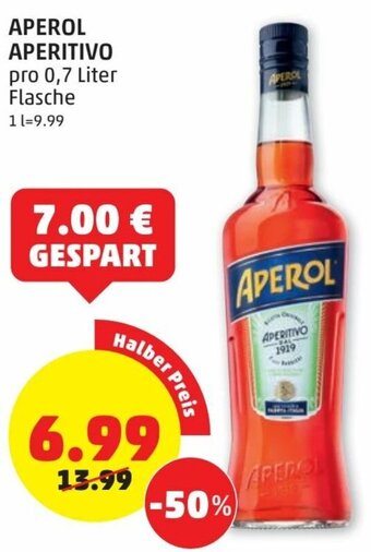 PENNY Aperol Aperitivo 0,7 Liter Angebot