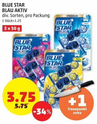 Blue Star Blau Aktiv 3x50g