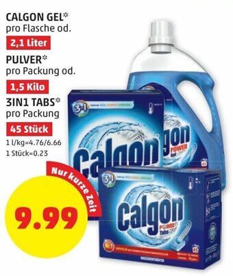 PENNY Calgon Gel, Angebot