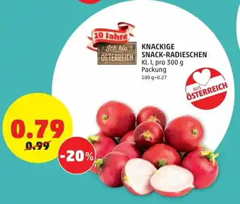 PENNY Knackige Snack-Radieschen 300g Angebot