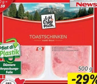 Lidl Toastschinken Angebot